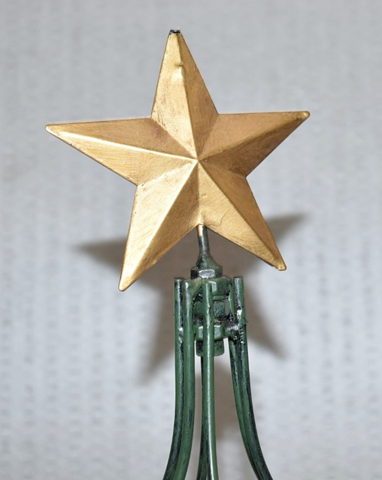 1 x SHISHI Decorative Star-topped Metal Christmas Tree (94cm) - Original Price £145.00 - Unboxed - Image 3 of 6