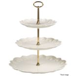 1 x VILLEROY & BOCH 'Toys Delight' 3-Tier Cake Stand (30cm) - Original Price £165.00 - Unused