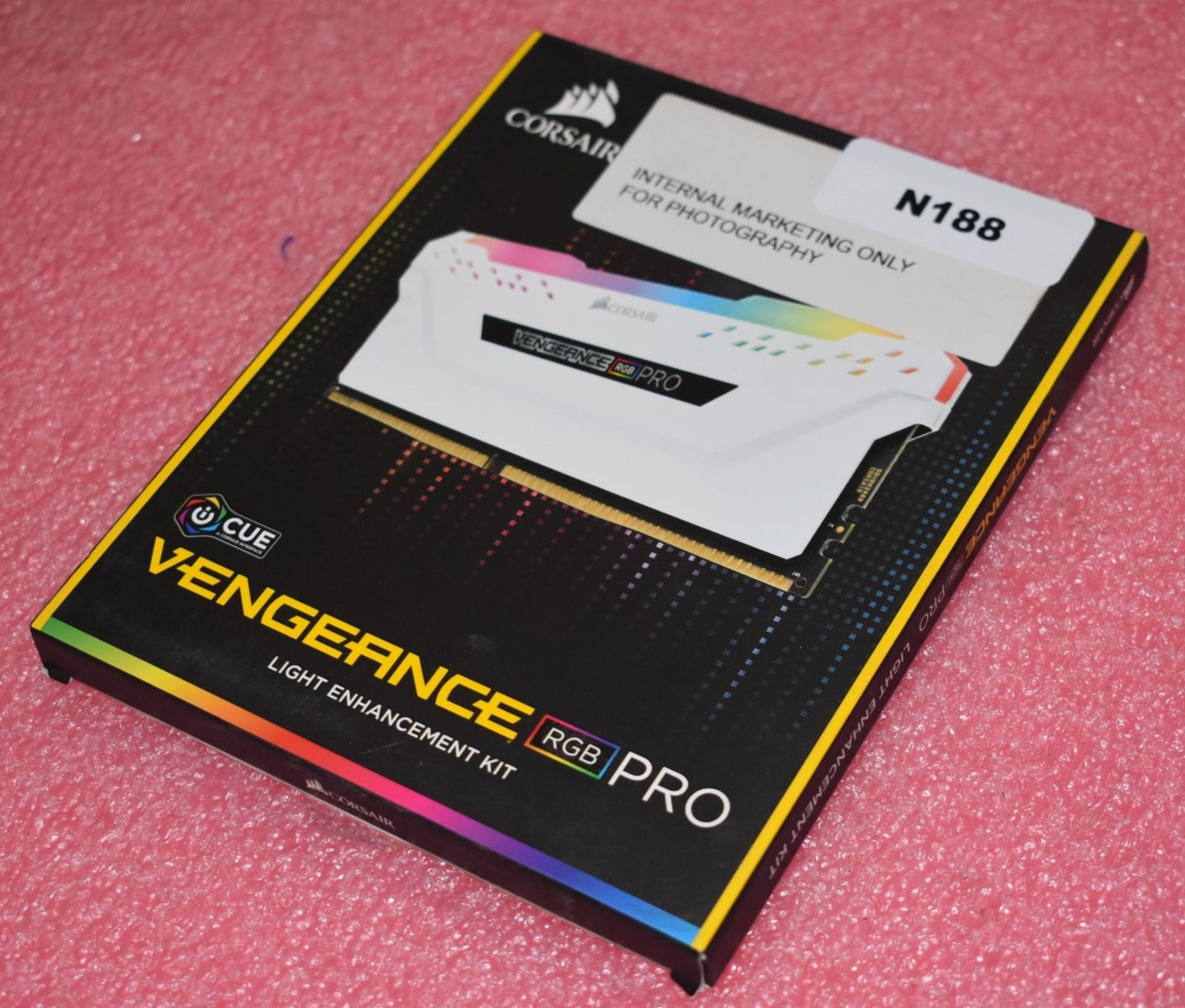 1 x Corsair Vengeance RGB Pro Light Enhancement Kit For Ram - Colour: White - Boxed - Image 4 of 4