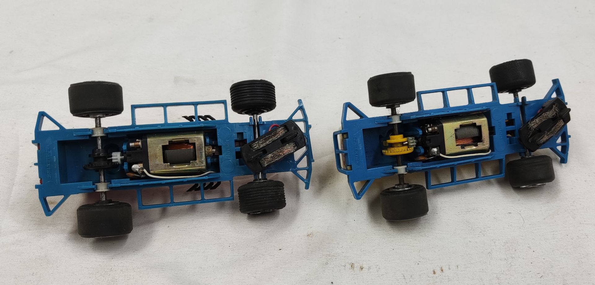 2 x Scalextric Crash N Bash Stock Cars - Tested and Working - Used - CL444 - NO VAT ON THE - Image 6 of 7