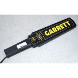 1 x Garrett Super Scanner V Vibrating Audible Hand Held Metal Detector