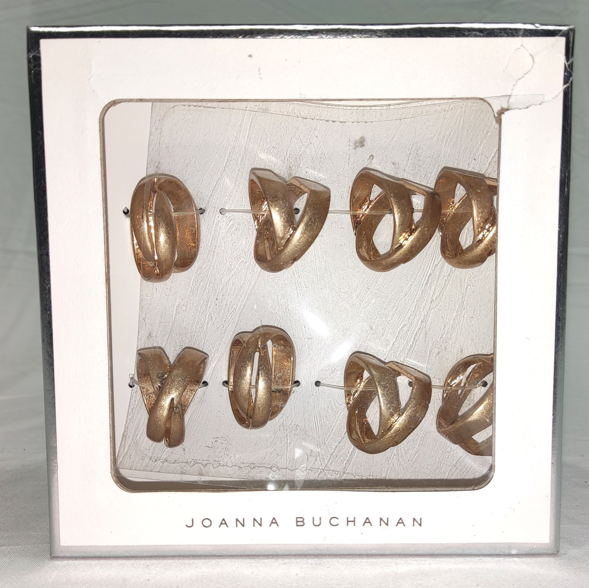 1 x JOANNA BUCHANAN Knot Placecard Holders - Set Of 8 - New/Boxed - Original RRP £168 - Ref: - Bild 11 aus 19
