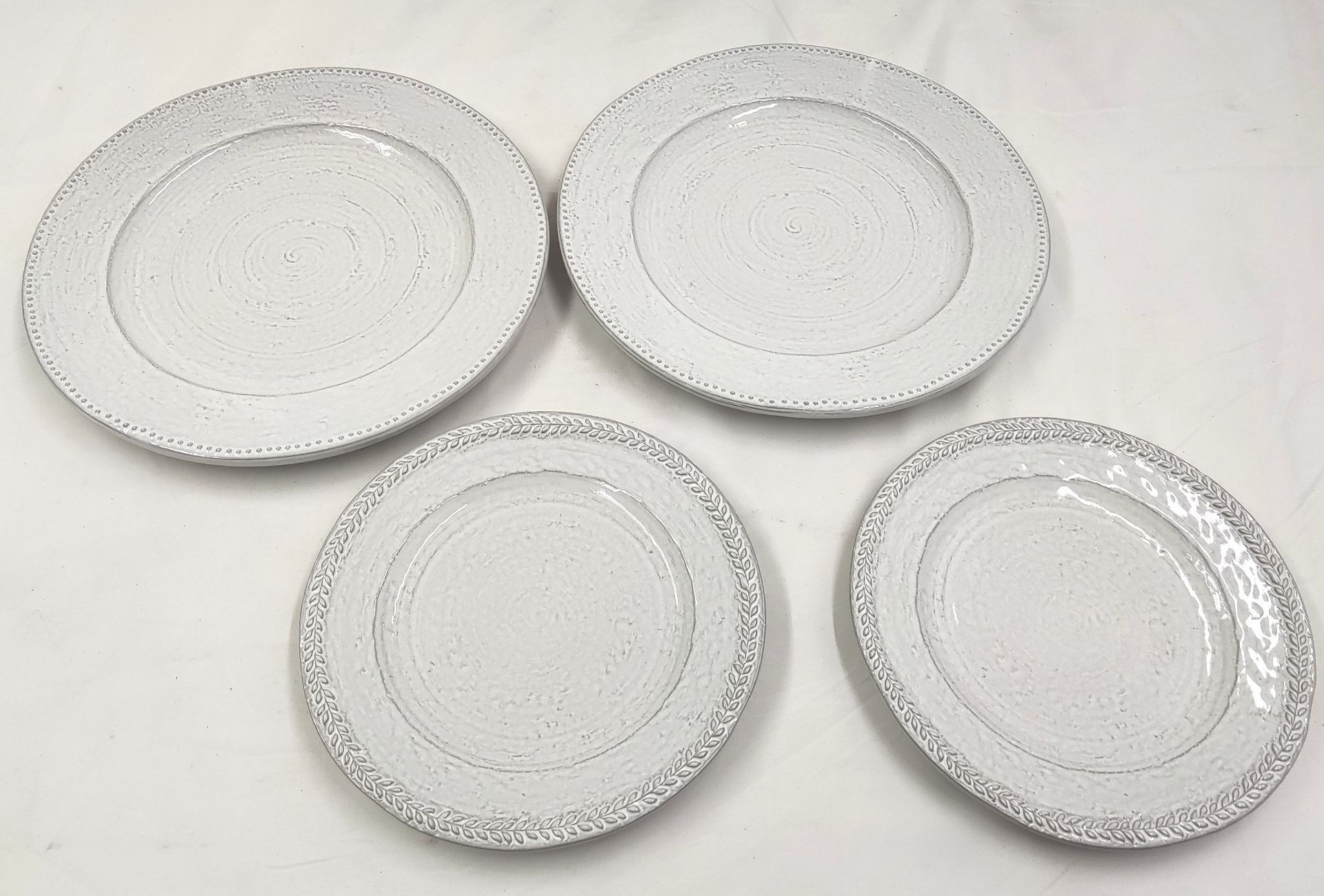 1 x SOHO HOME Set Of Hillcrest Plates - 2 X Side Plate And 2 X Dinner Plate - New/Unused - RRP £ - Image 12 of 12
