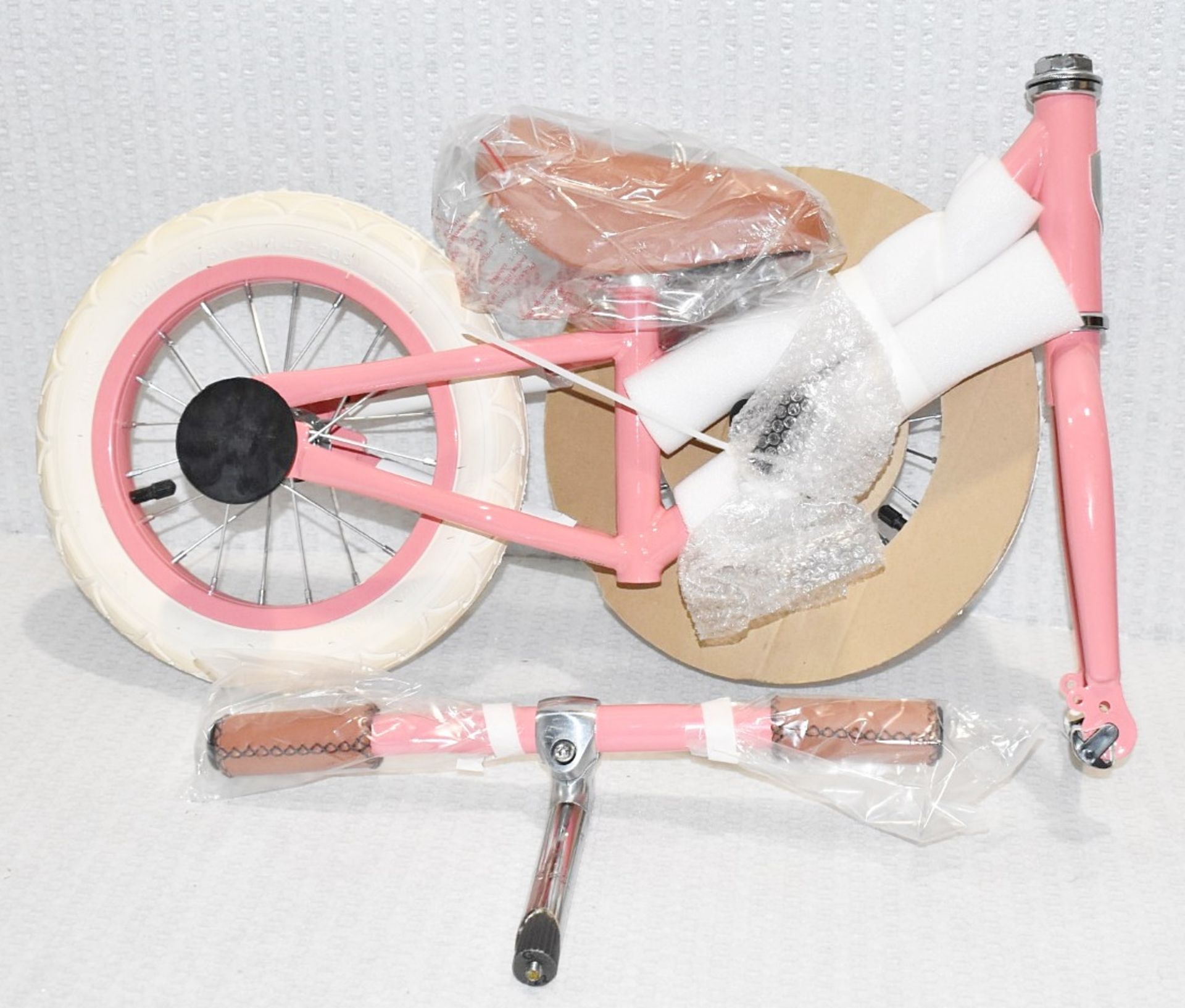 1 x BANWOOD Child's Balance Bike in Coral Pink - Original Price £139.00 - Image 7 of 9