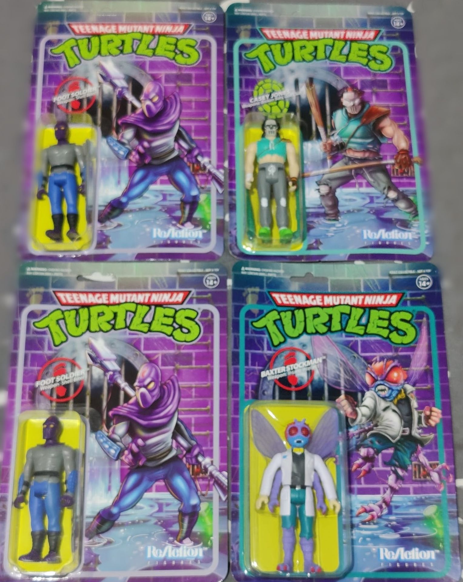 4 x Teenage Mutant Ninja Turtles Actions Figures - New and Sealed