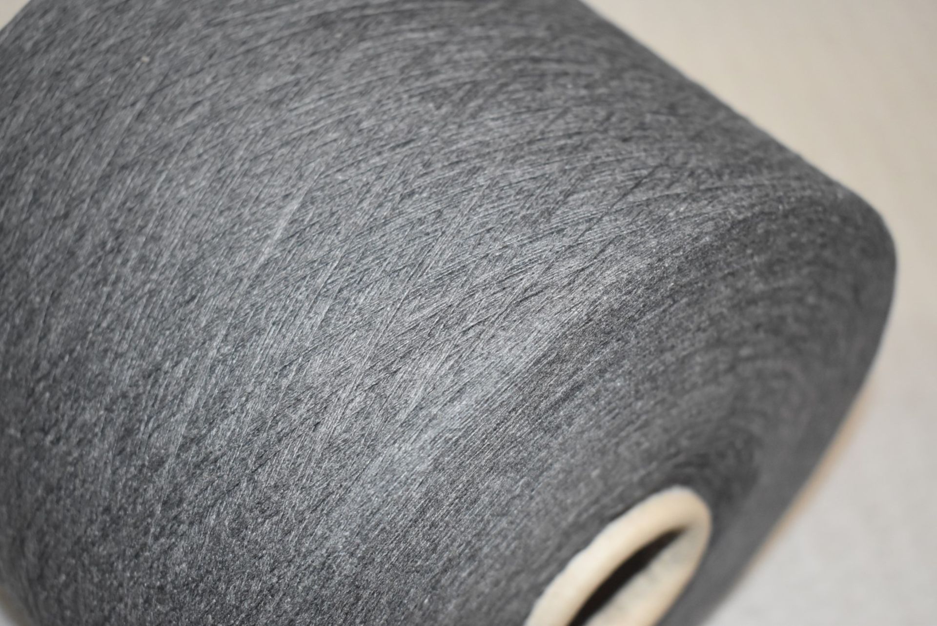 36 x Cones of 1/13 MicroCotton Knitting Yarn - Mid Grey - Approx Weight: 2,500g - New Stock ABL Yarn - Image 10 of 10