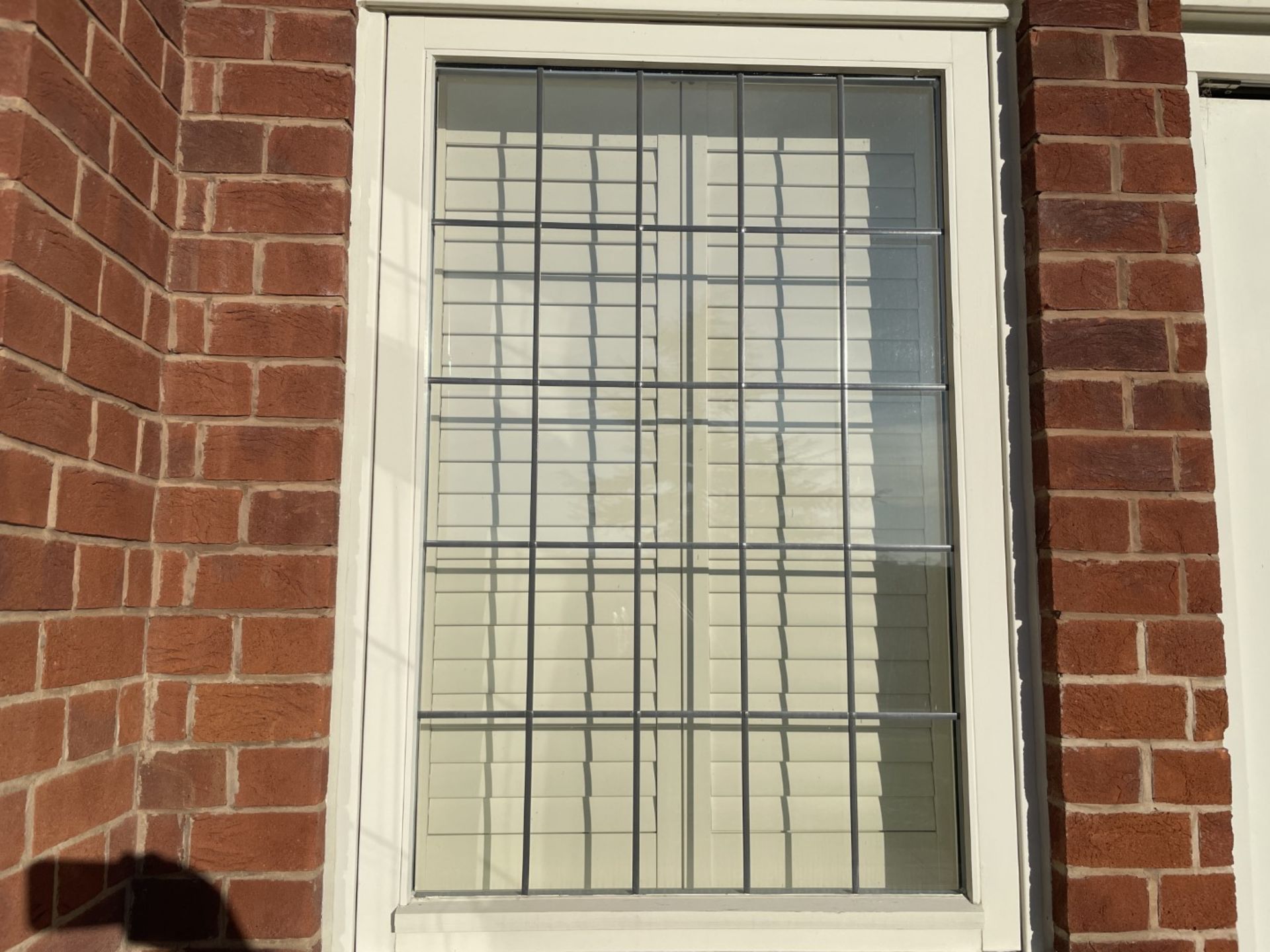 1 x Hardwood Timber Double Glazed Window Frames fitted with Shutter Blinds, In White - Ref: PAN108 - Image 3 of 19