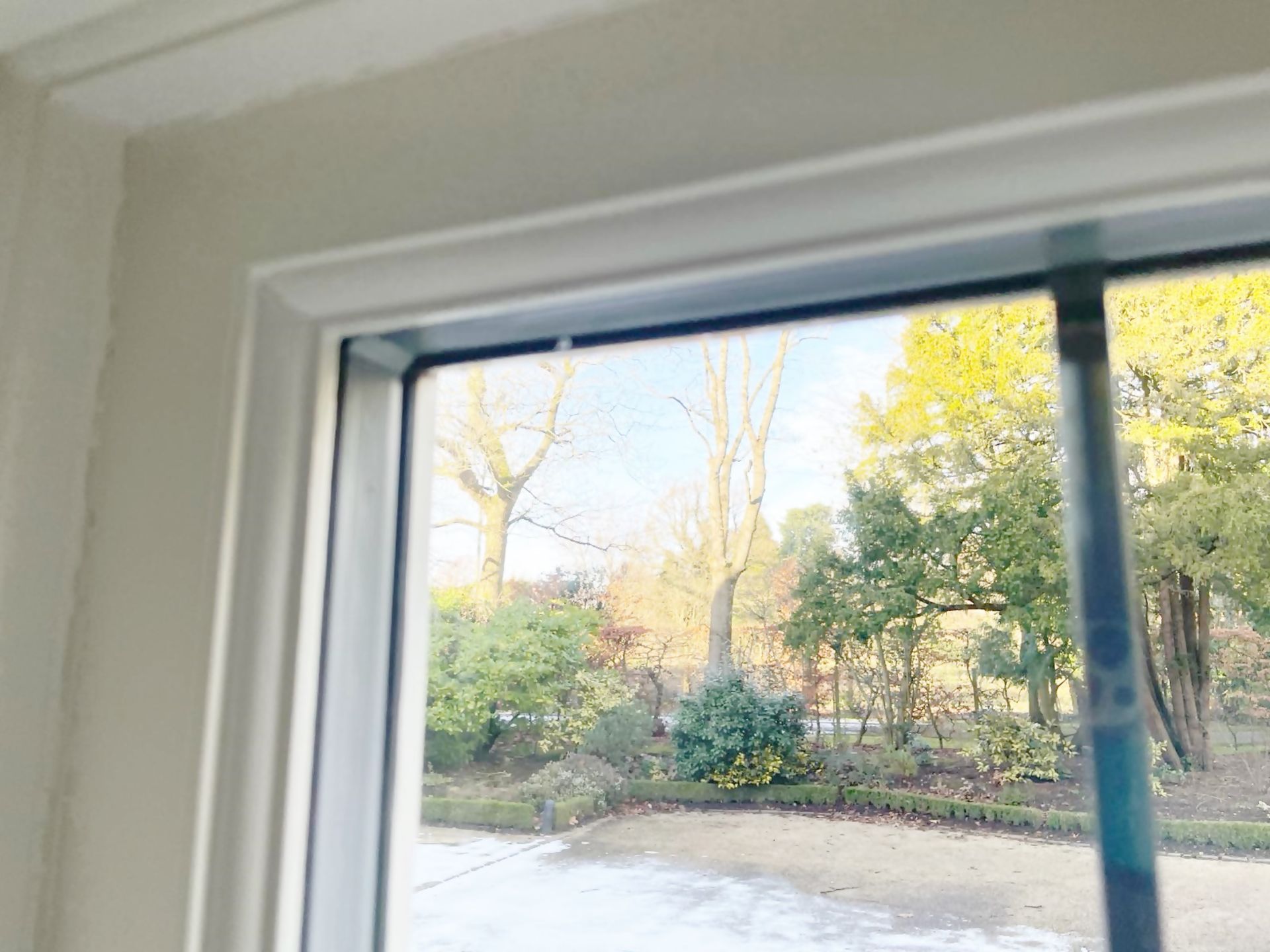 1 x Hardwood Timber Double Glazed Leaded 3-Pane Window Frame fitted with Shutter Blinds - Image 13 of 15