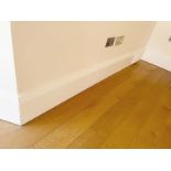 Approximately 17-metres of Timber Painted Skirting Boards in White, Height 23cm - Ref: PAN177