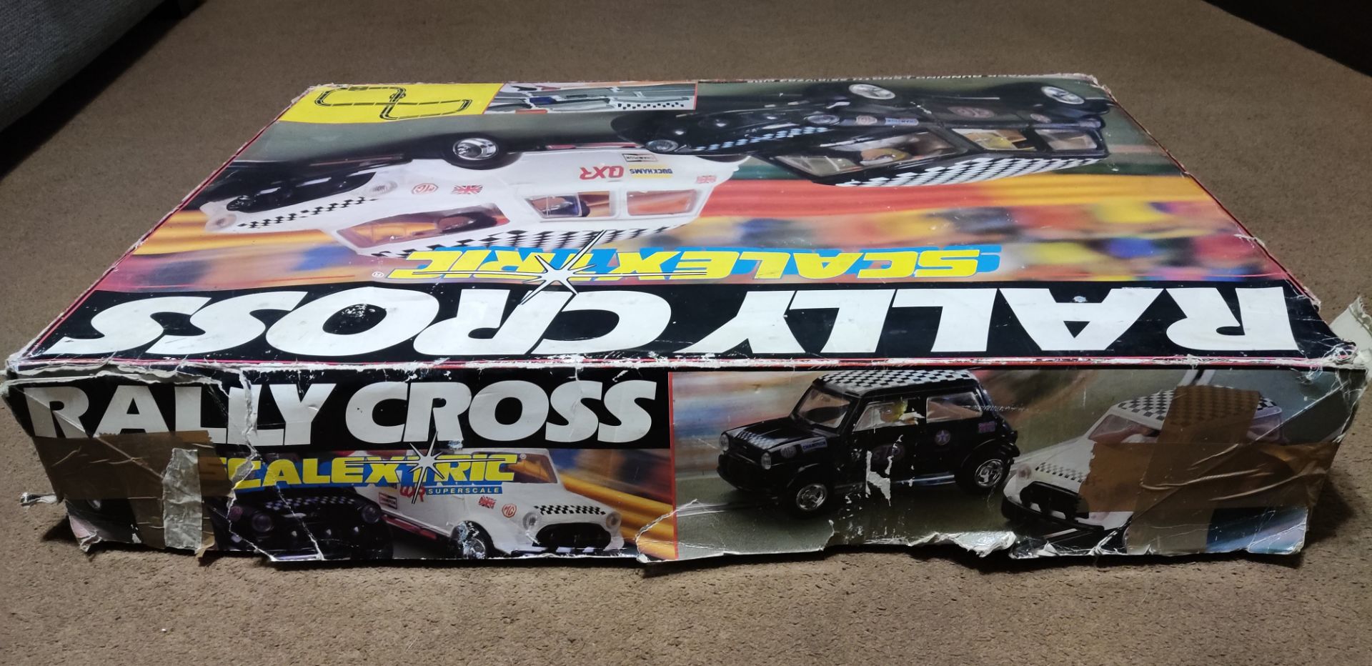 1 x Scalextric Rally Cross Set With Mini Cooper Rally Cars - Vintage - Used - CL444 - NO VAT ON THE - Image 10 of 32