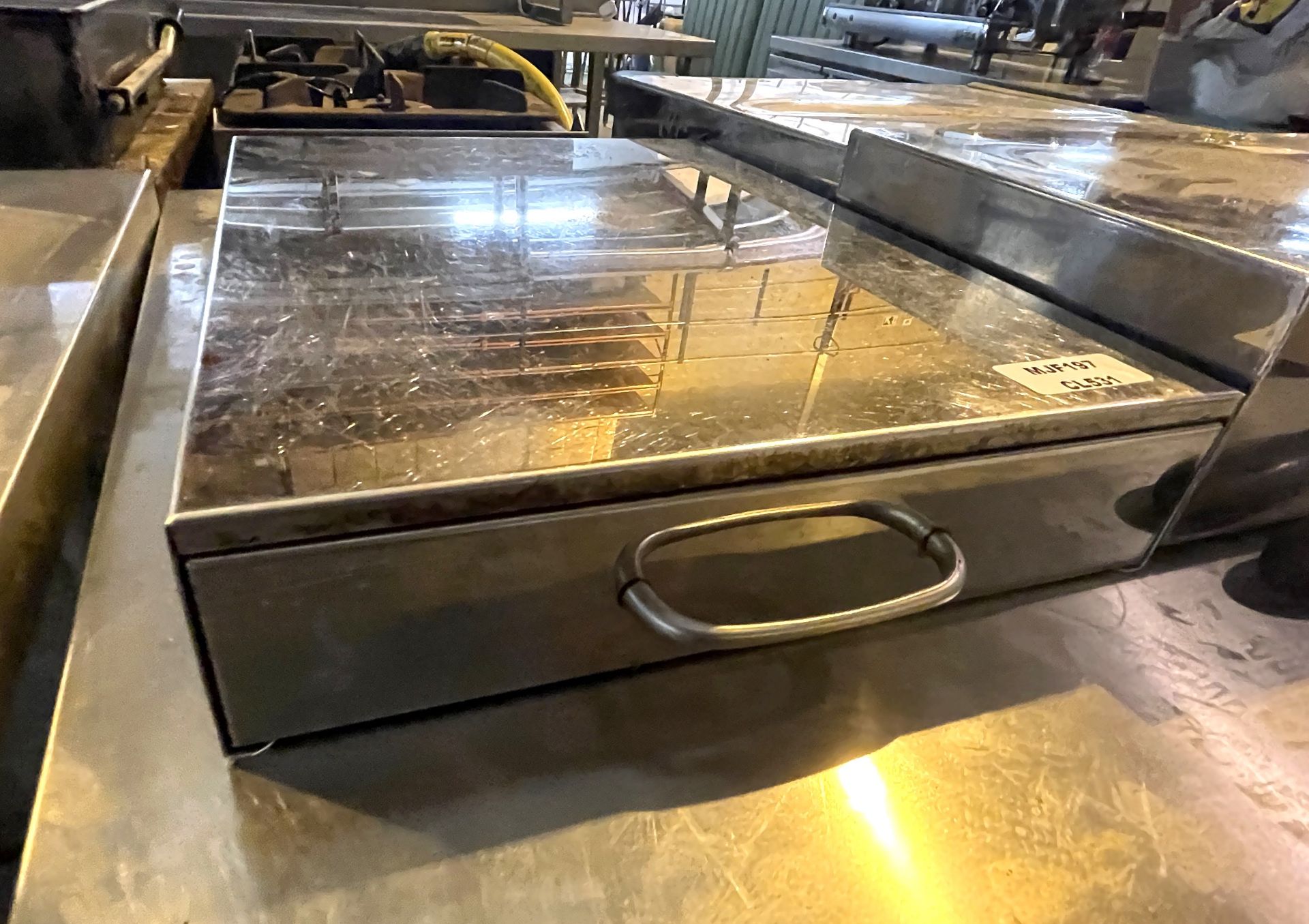 1 x Stainless Steel Coffee Knocker Drawer