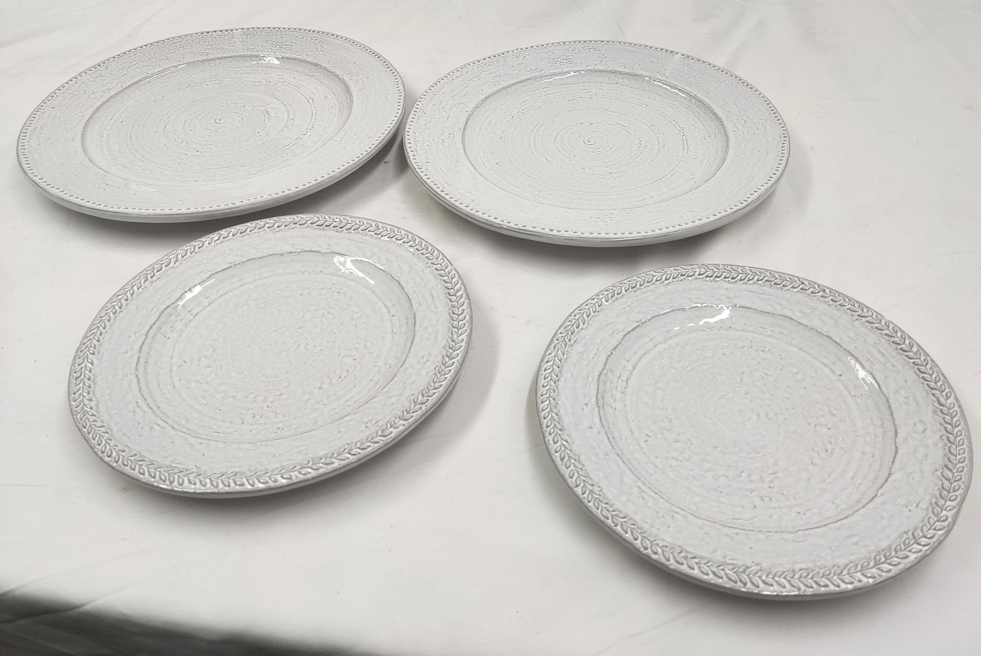1 x SOHO HOME Set Of Hillcrest Plates - 2 X Side Plate And 2 X Dinner Plate - New/Unused - RRP £ - Image 2 of 12