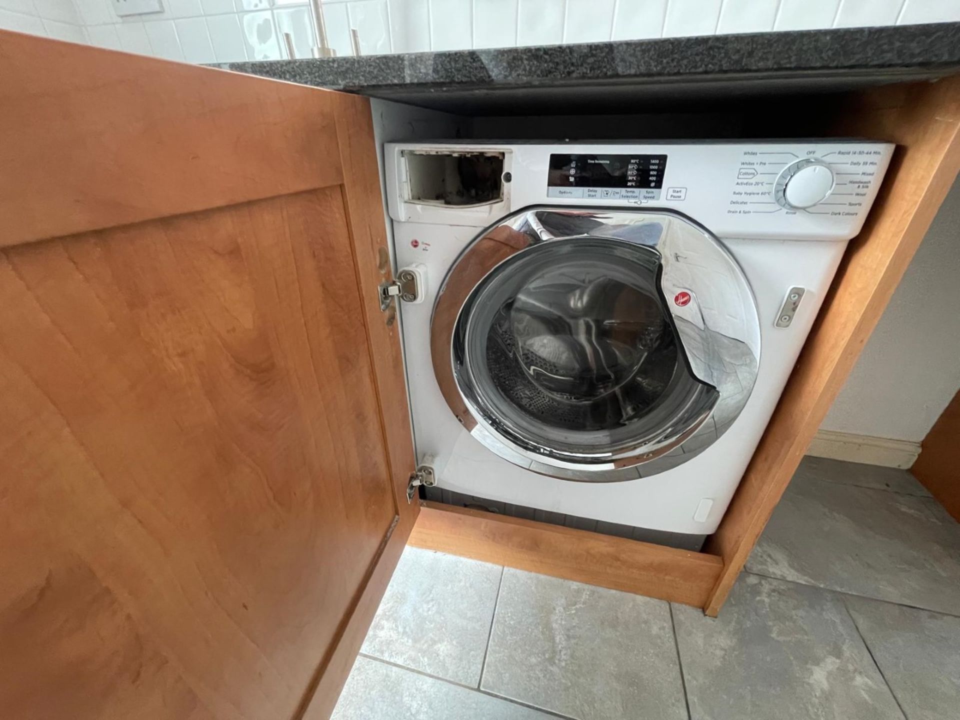 1 x Shaker-style, Feature-rich Fitted Kitchen with Solid Wood Doors, Granite Worktops and Appliances - Image 17 of 111