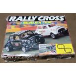 1 x Scalextric Rally Cross Set With Mini Cooper Rally Cars - Vintage - Used - CL444 - NO VAT ON THE