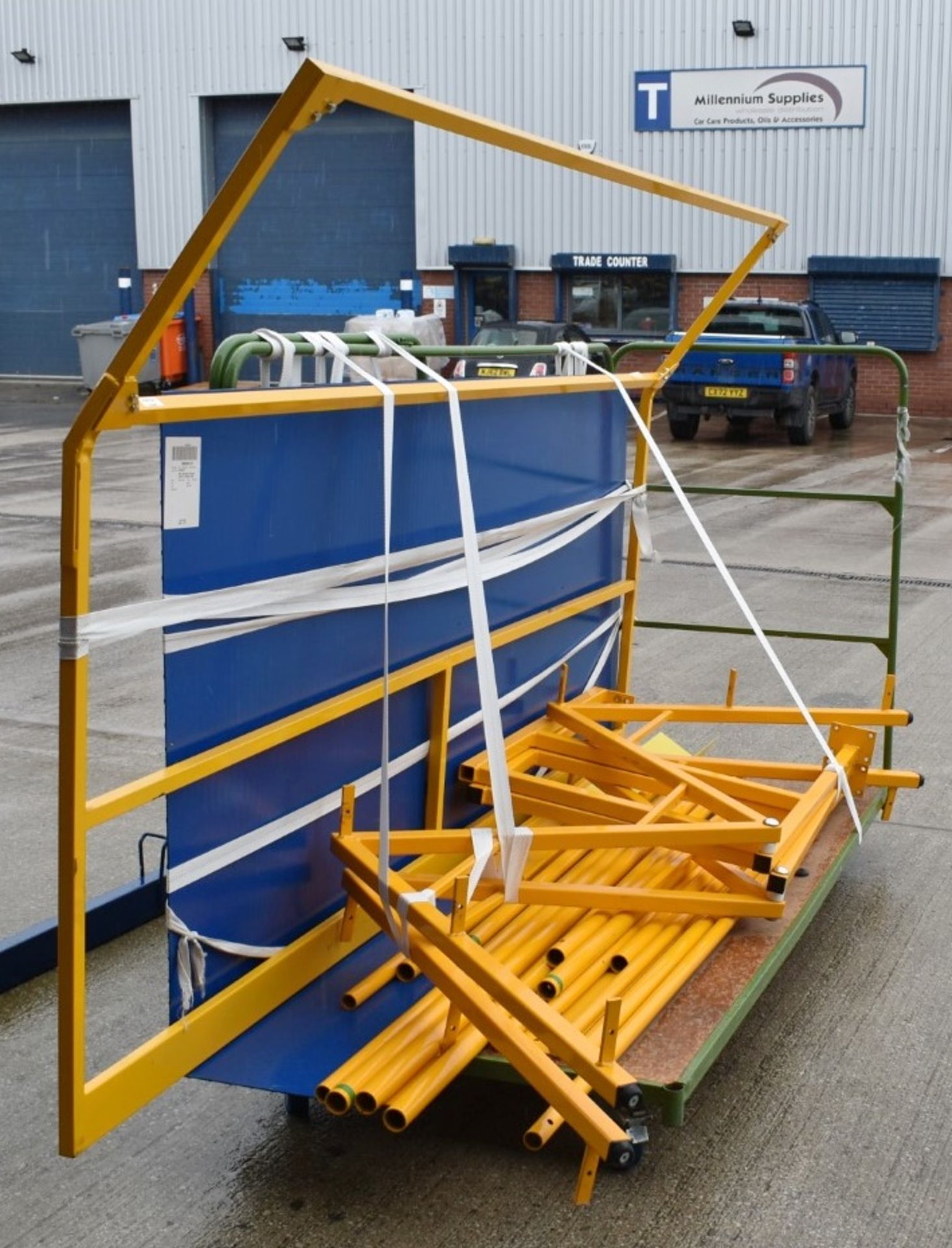 1 x Site Services Ramp Panels & Safety Gate - Image 4 of 9