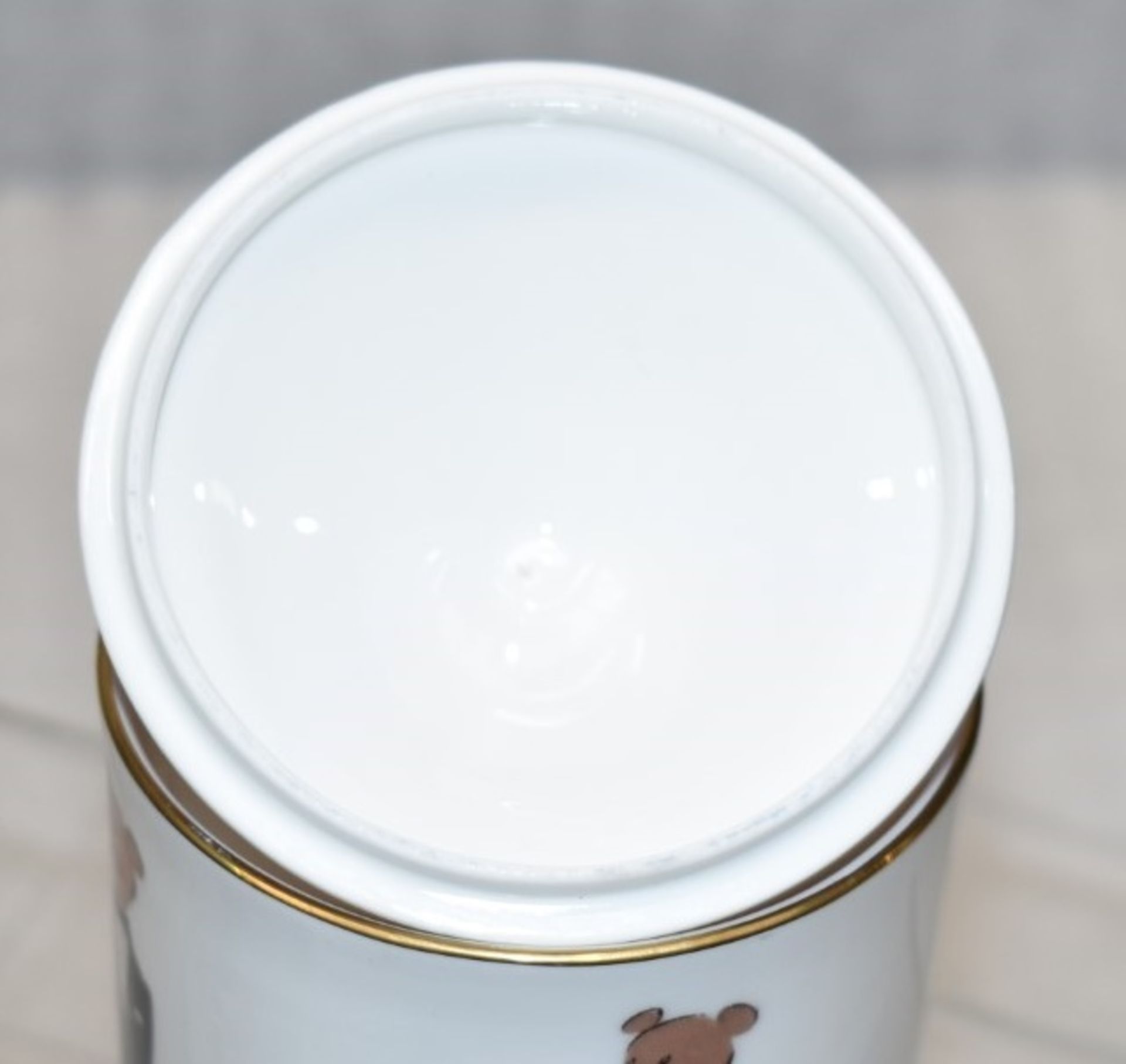 1 x HALCYON DAYS Christmas Lidded Bone China Candle - Original Price £120.00 - Image 5 of 9