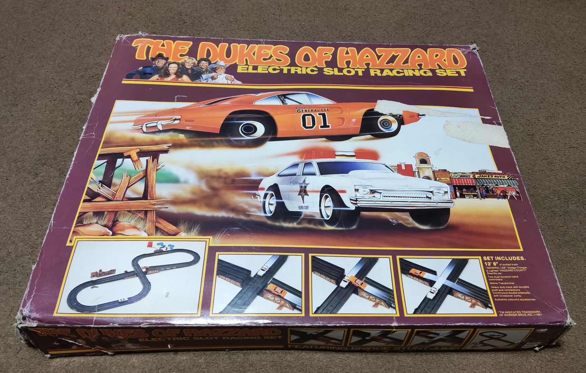 1 x Vintage Dukes of Hazzard Electric Slot Racing Set - Used - CL444 - NO VAT ON THE HAMMER - - Image 5 of 26