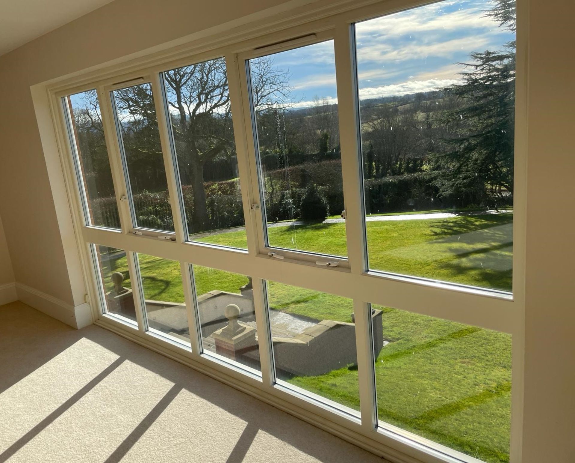 1 x Hardwood Timber Double Glazed Leaded 10-Pane Window Frame - Image 9 of 16