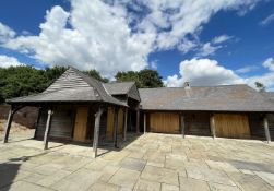 1 x Modern Timber Framed 23m Wide Outbuilding with Garage Space & Gardeners Room - Buyer to Remove