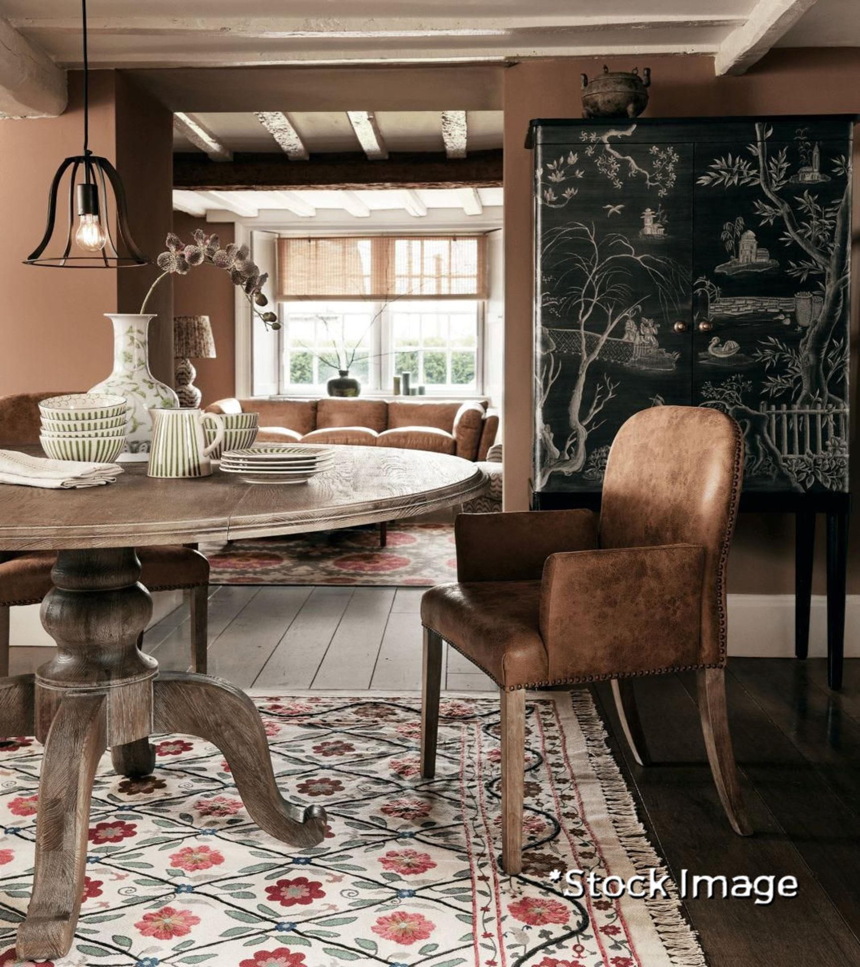 1 x Toynbee Luxury Handmade Iron Pendant Lamp with Antique Bronze Finish - Original Retail £125.00