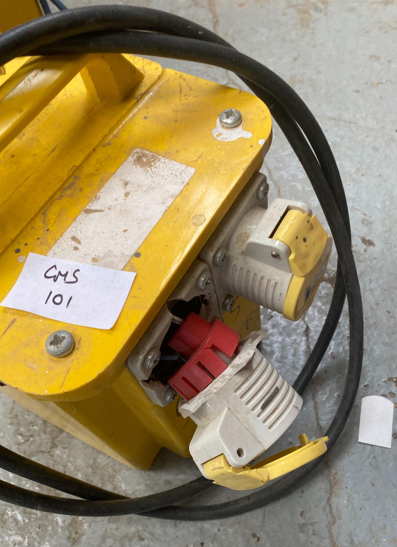 1 x 110V Site Tool Transformer - Ref: GMS101 - CL937 - Location: London NW2Condition Report: One - Image 2 of 2