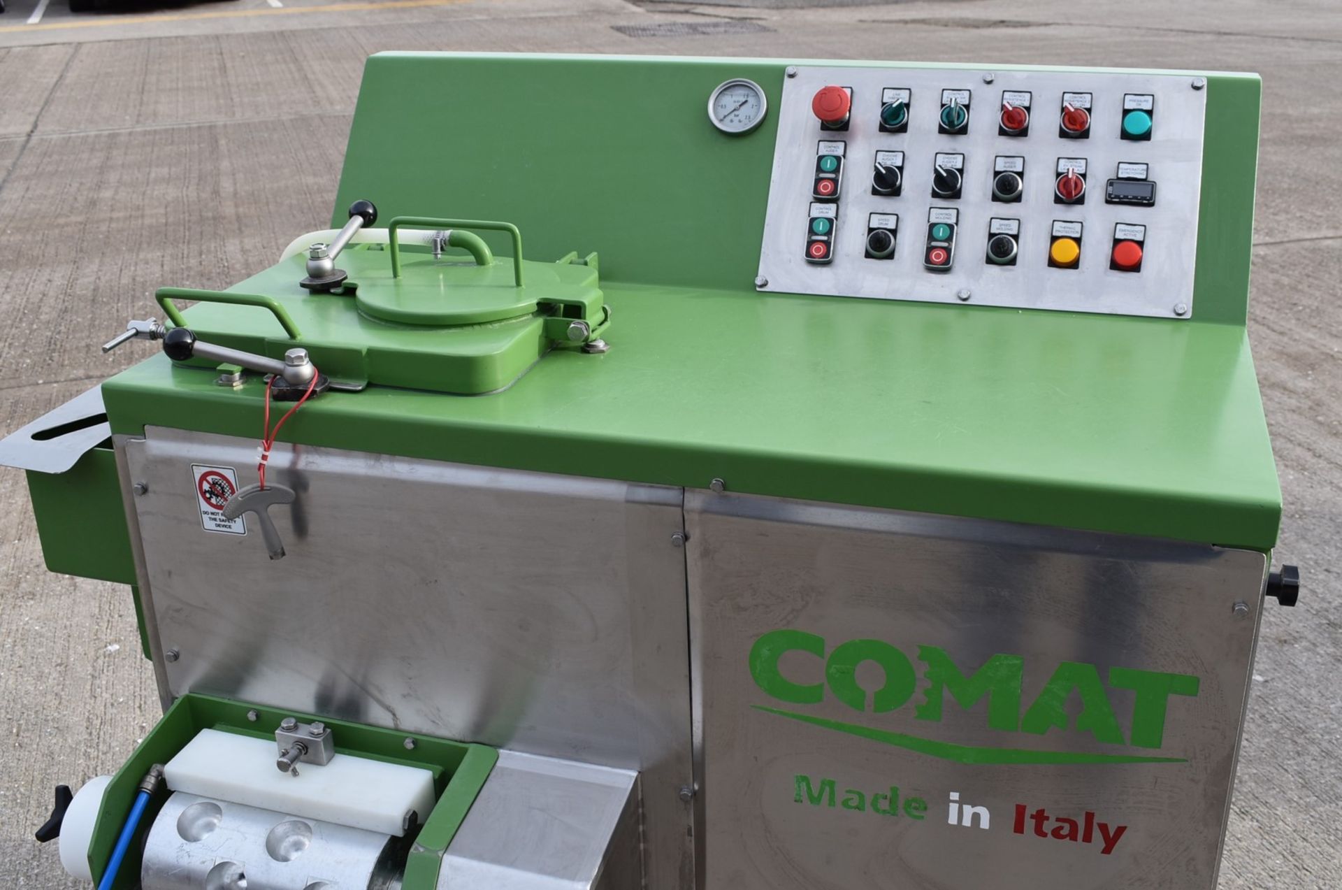 1 x Comat Unica FV5 2018 Mozzarella Production Machine With Mobile Drainer, Transport Trolley, - Image 21 of 59