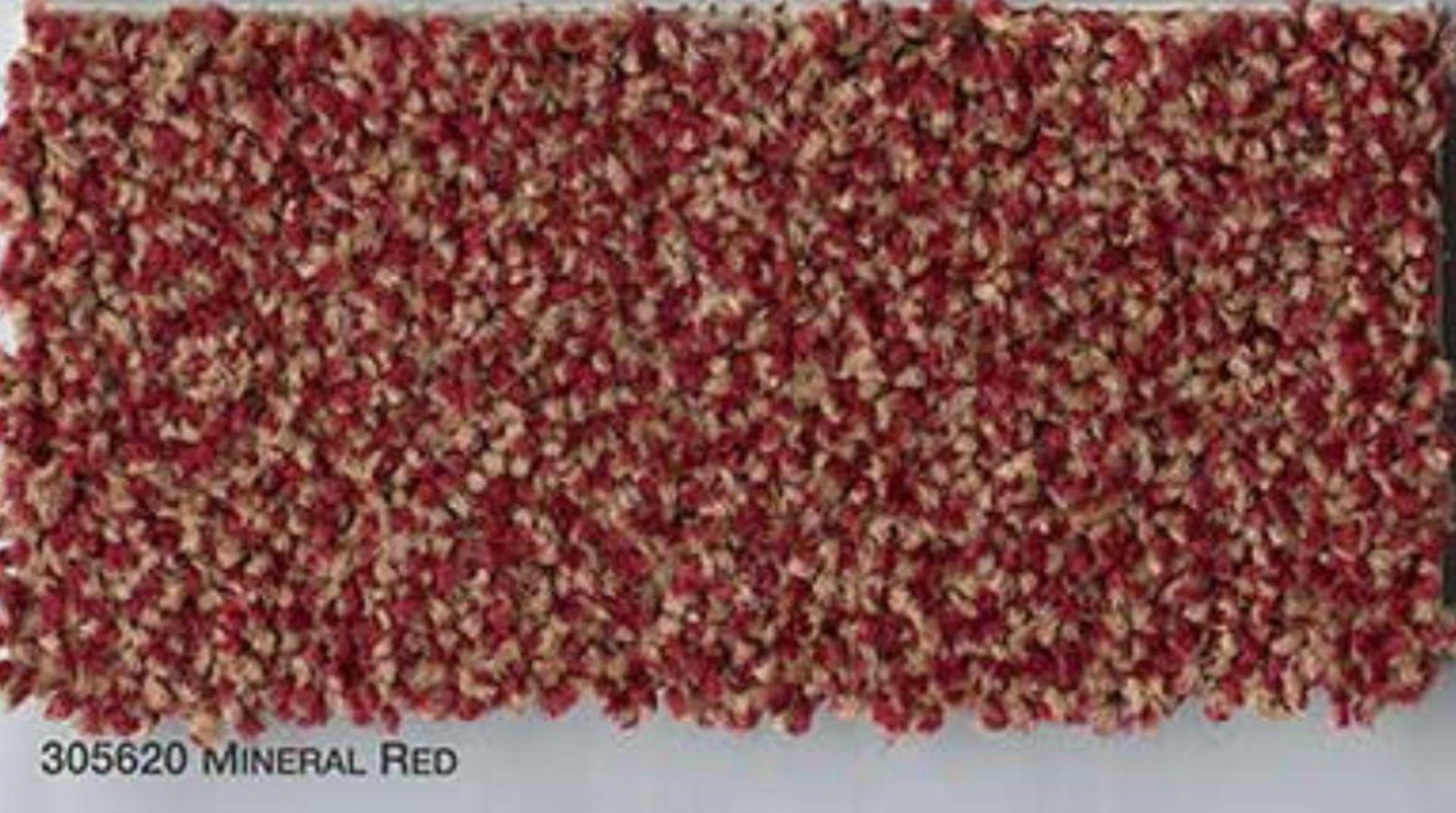 1 x Roll Of Fletco Palette Pro Healthcare Carpet In Mineral Red - 30X4M Roll - 120Sqm Total - RRP £