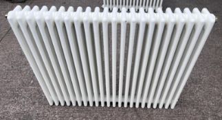 1 x ZEHNDER Traditional Tubular 4 Column Horizontal Radiator in White - Original Value £1,000