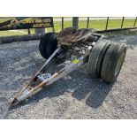 1987 SILVER EAGLE SINGLE AXLE DOLLEY