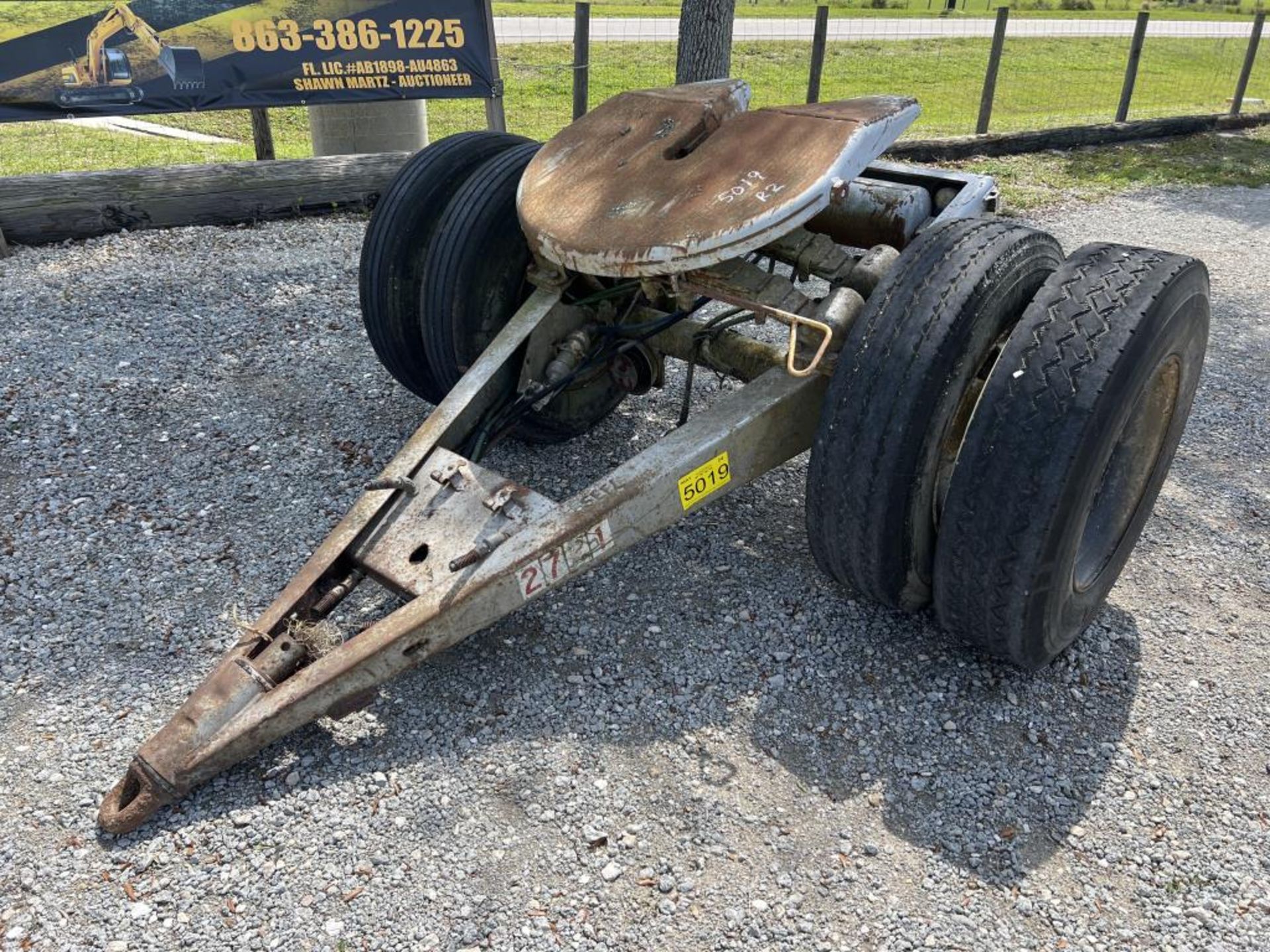 SILVER EAGLE SINGLE AXLE DOLLEY