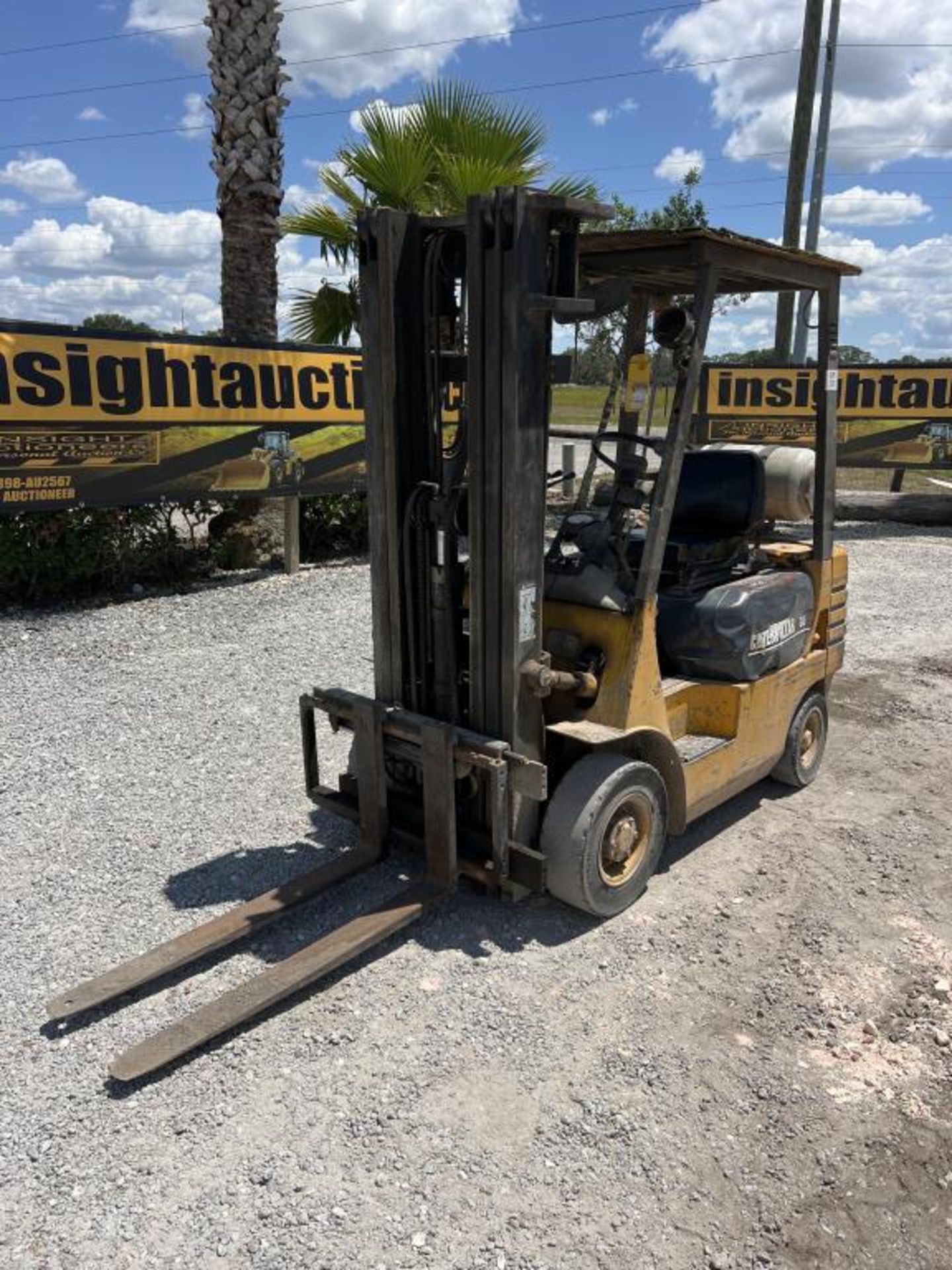 CATERPILLAR 30 GP15 PNEUMATIC TIRE FORKLIFT R/K