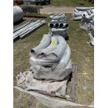 (3) PALLETS OF PVC SCH40 6x45 STD BE CH