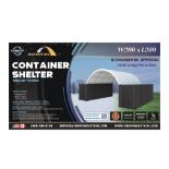 NEW GOLD MOUNTAIN 20x20FT CONTAINER SHELTER