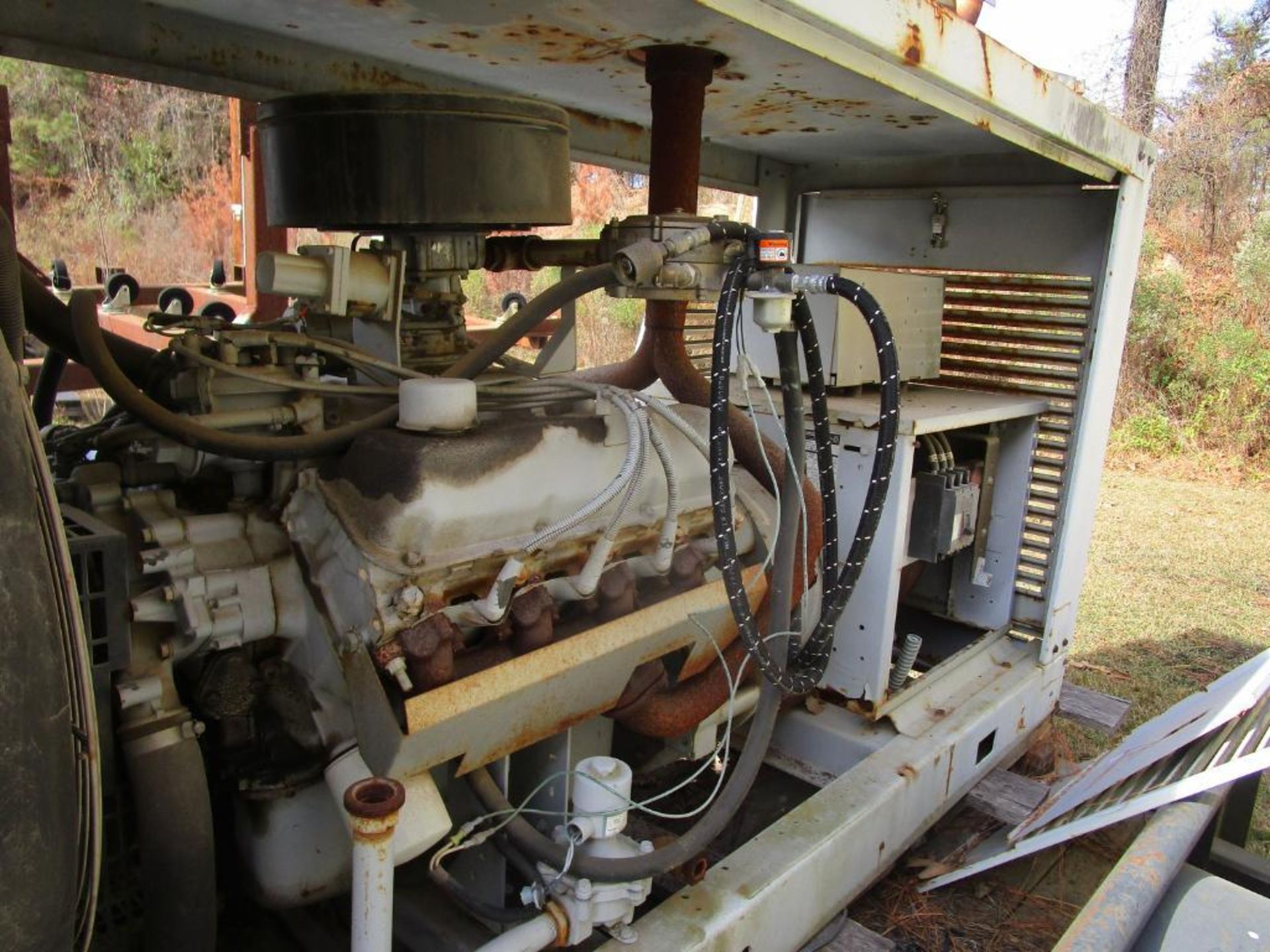 Spectrum Detroit Diesel L60GS60 60-KW Diesel Back Up Generator (Converted to Propane) - Image 3 of 6