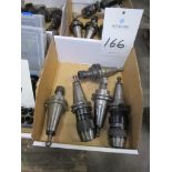 Lot of (5) Assorted CT 40 Tool Holders