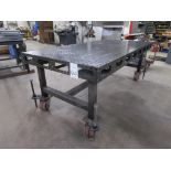 4' x 8' Rolling Welding Layout Table