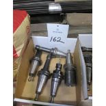 Lot of (5) Assorted CT 40 Tool Holders