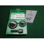 Greenlee 7237BB 1-1/2" - 2" Knock Out Punch Kit