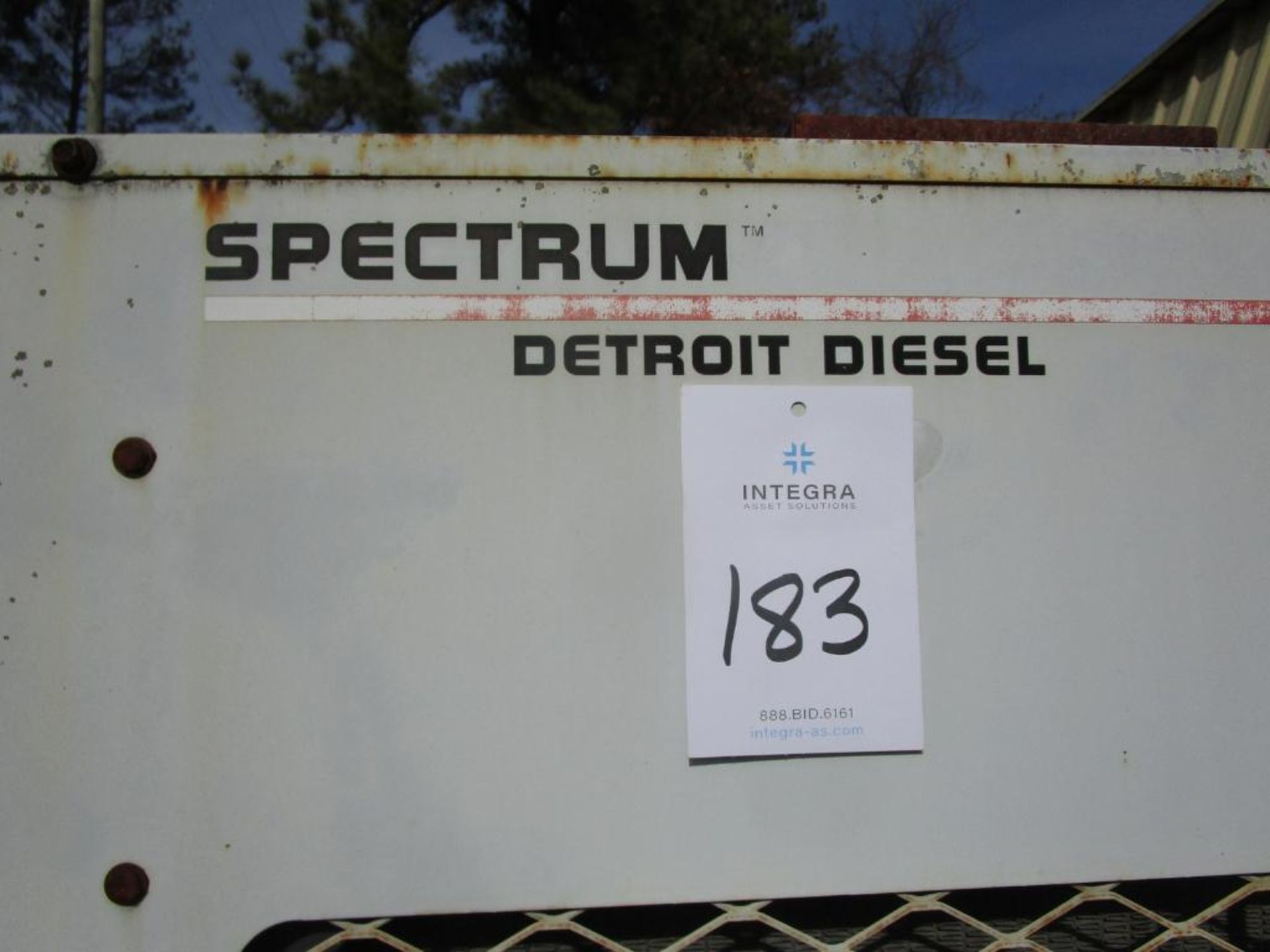 Spectrum Detroit Diesel L60GS60 60-KW Diesel Back Up Generator (Converted to Propane)