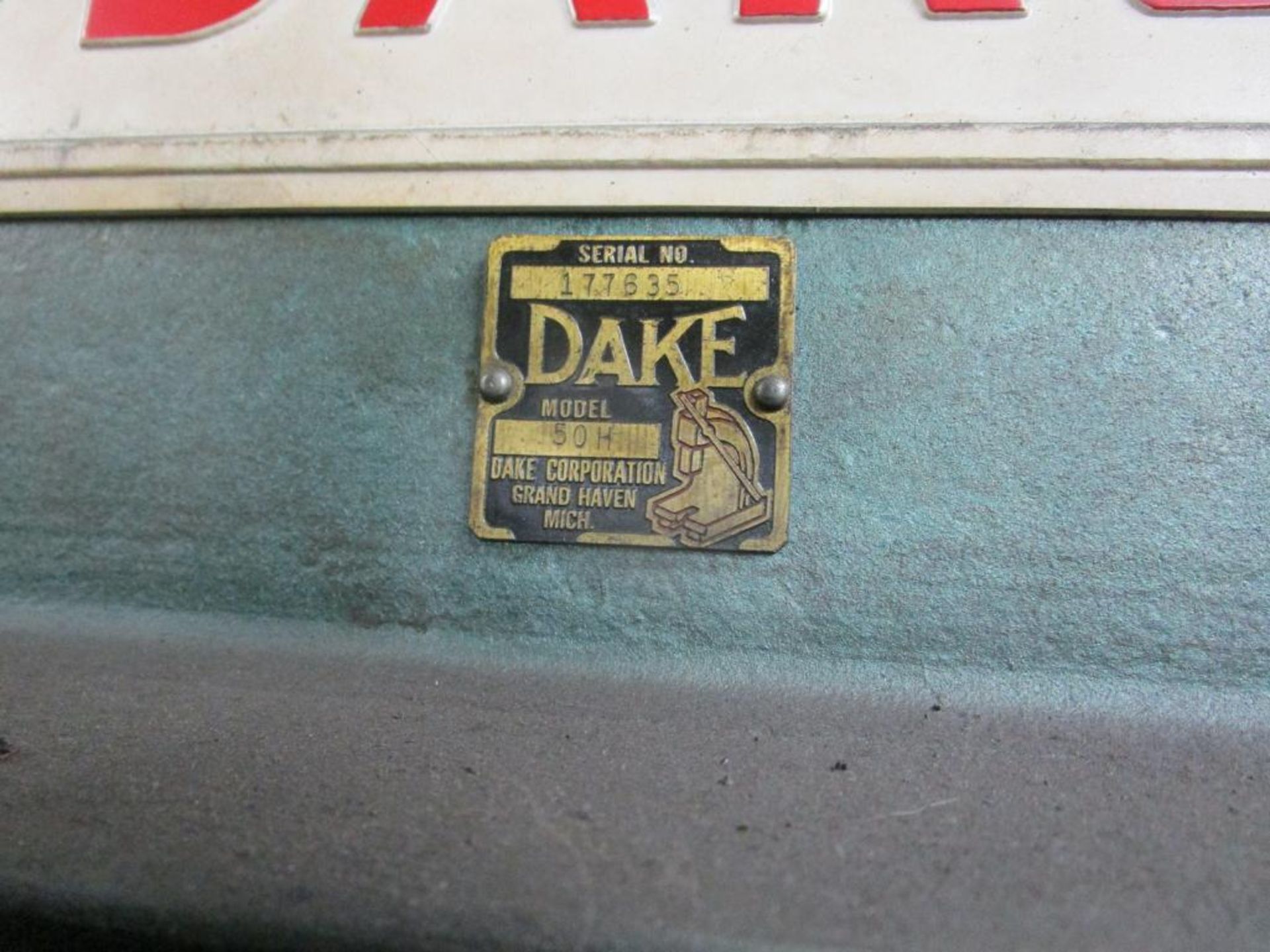 Dake 50H 50-Ton H-Frame Shop Press - Image 3 of 3