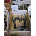 Lot of (5) Assorted CT 40 Tool Holders