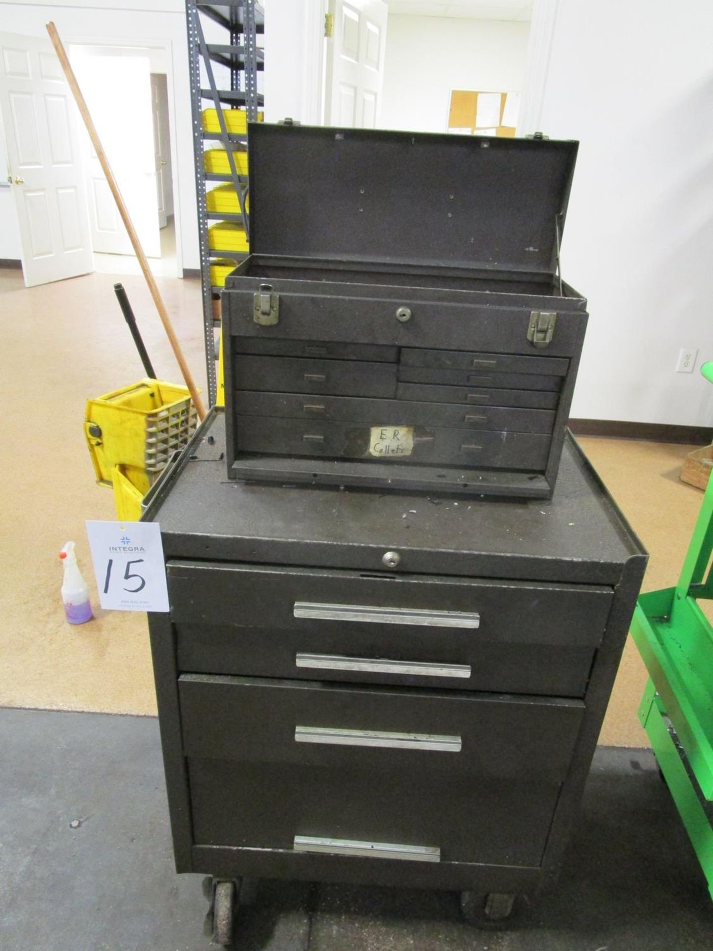 Kennedy Rolling 3-Drawer Tool Chest, with Upper Chest
