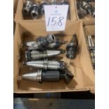 (6) CT 40 Taper Tool Holders