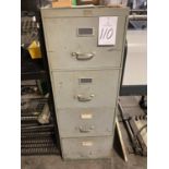 Lot of Doosan Spare Parts in File Cabinet