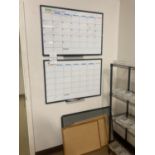 Lot of Calander and Cork Boards