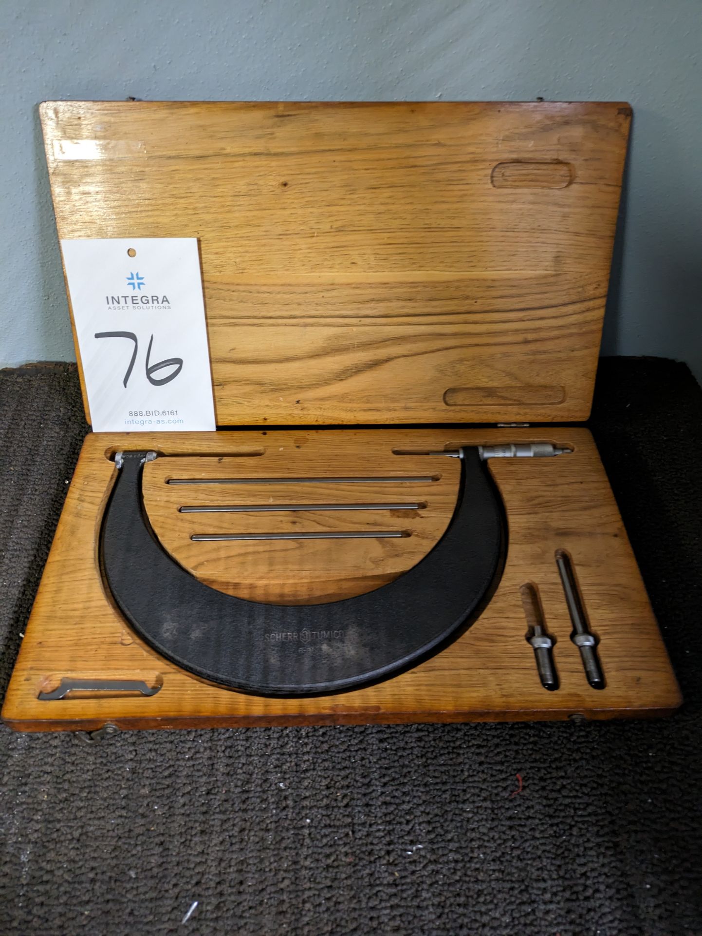 Scherr Tumico 6" - 9" O.D. Micrometer