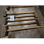 (4) Assorted Sledge Hammers