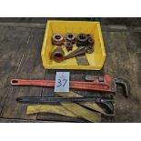 Lot of Assorted Pipe Tools