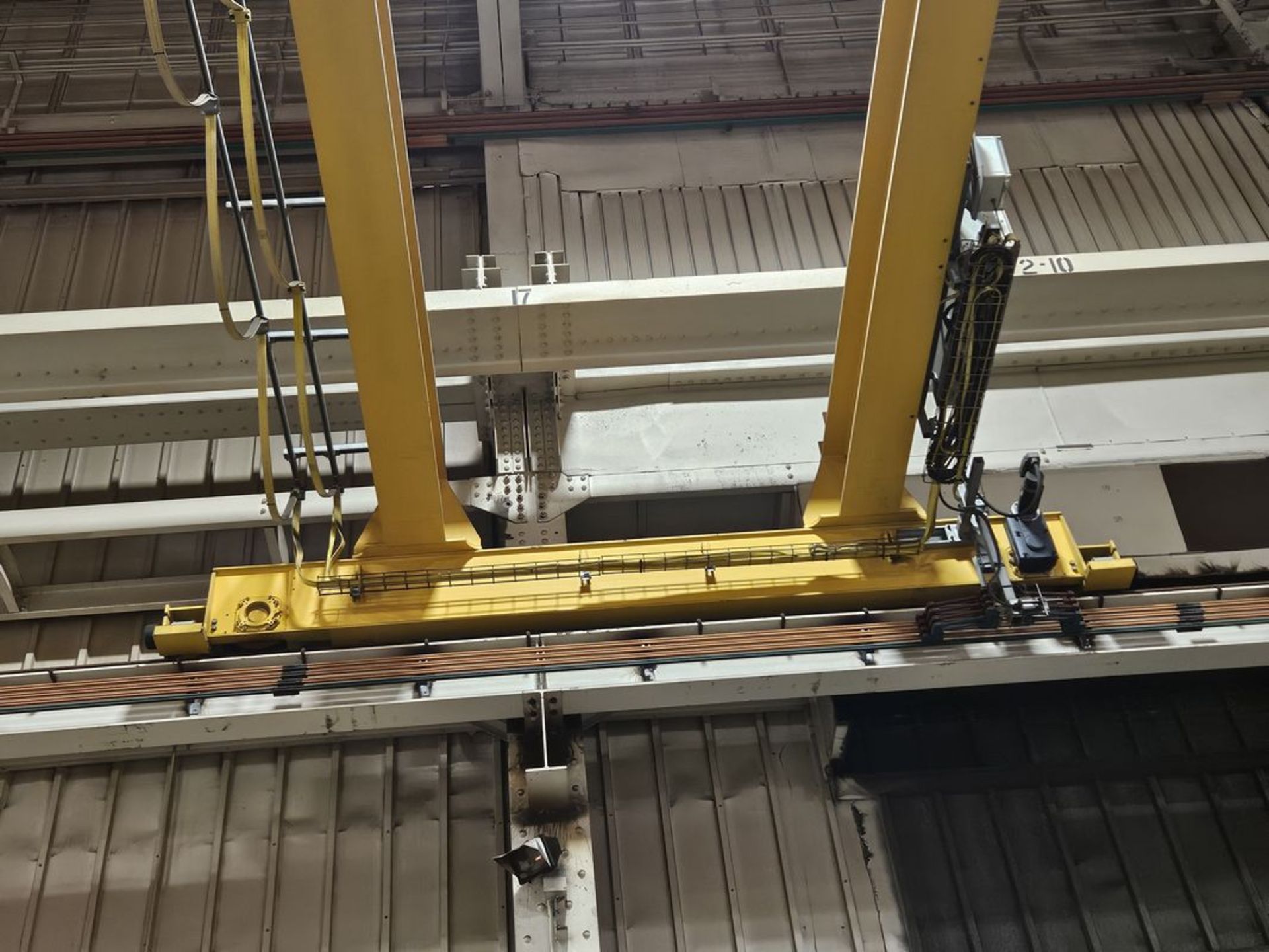 15-Ton x 30' P&H Double Girder, Single Leg Traveling Gantry Crane - Image 3 of 6