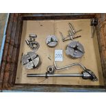 Lot of Assorted Lathe Parts